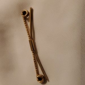 Goldtone Tie Bar